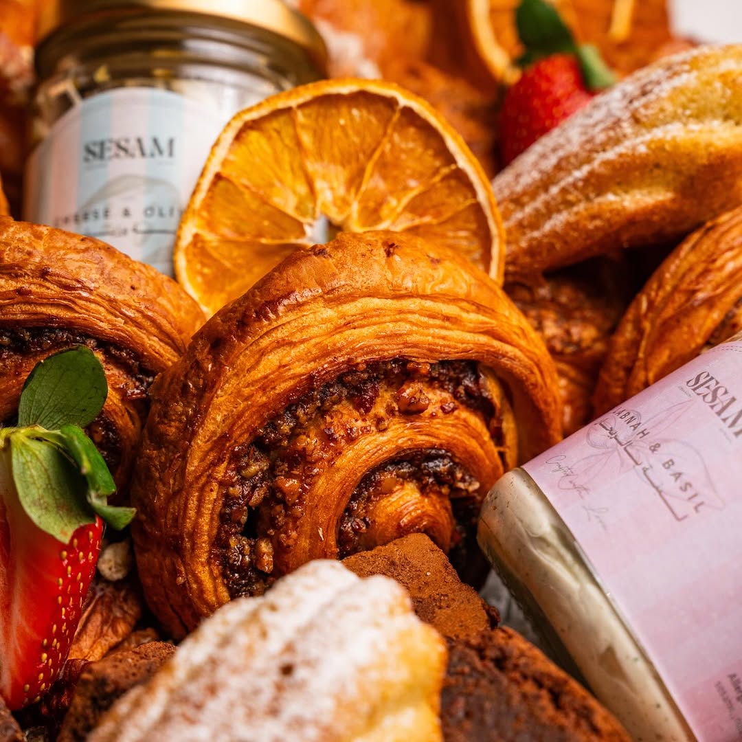 Croissants at SESAM Bakery